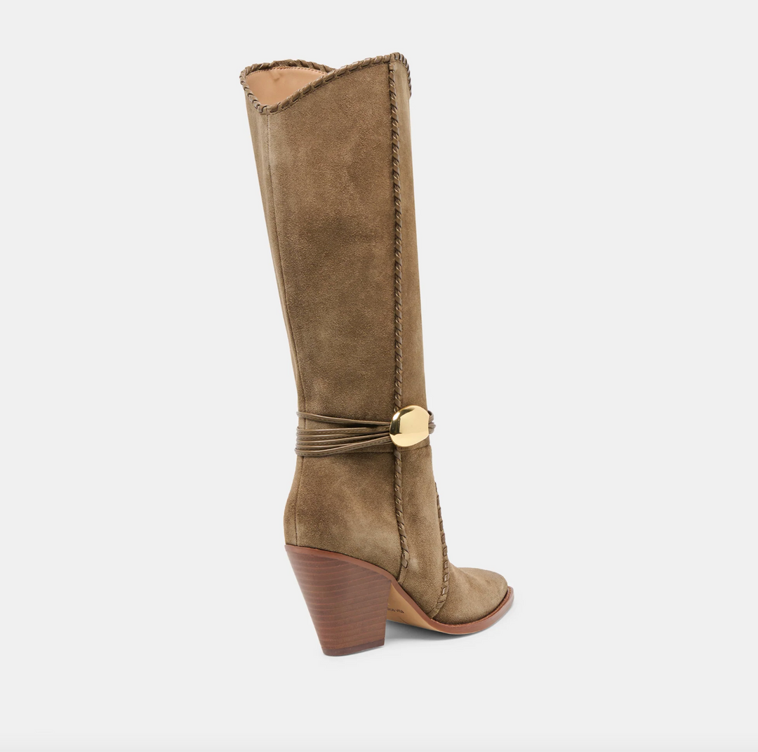 Jody Boots Olive Suede