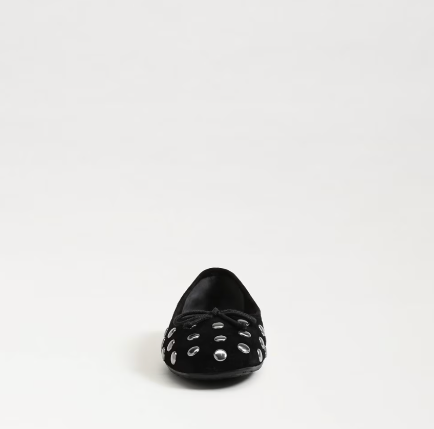 Alie Studded Ballet Flat Black