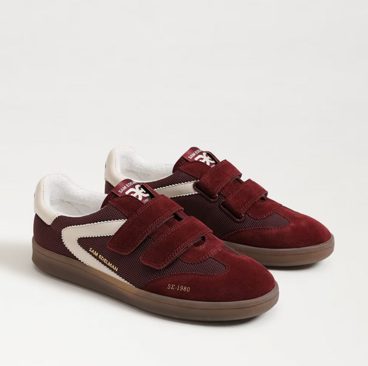 Talia Suede Sneaker French Burgundy