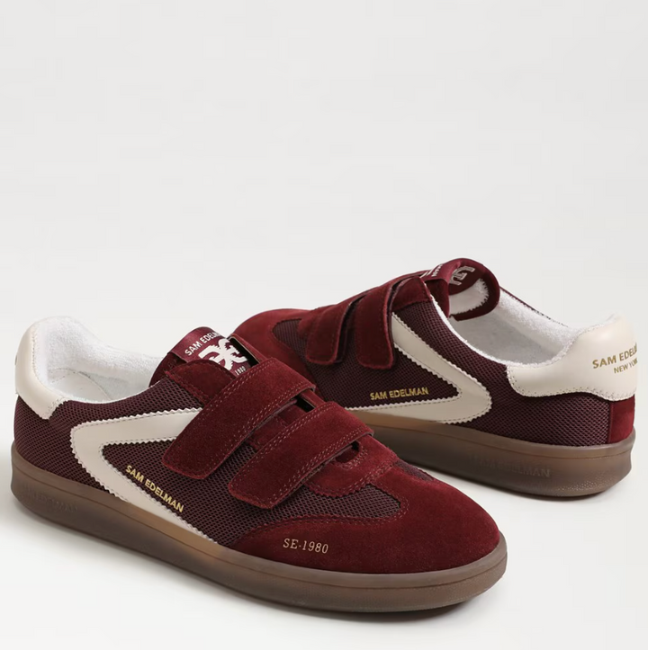 Talia Suede Sneaker French Burgundy