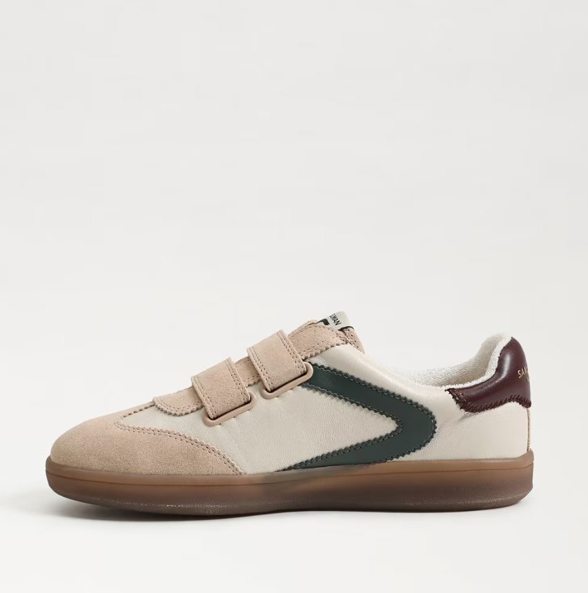 Talia Velcro Sneaker Ivory Haze