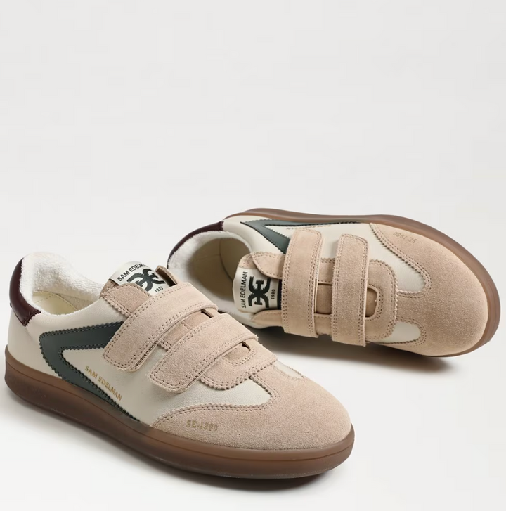 Talia Velcro Sneaker Ivory Haze