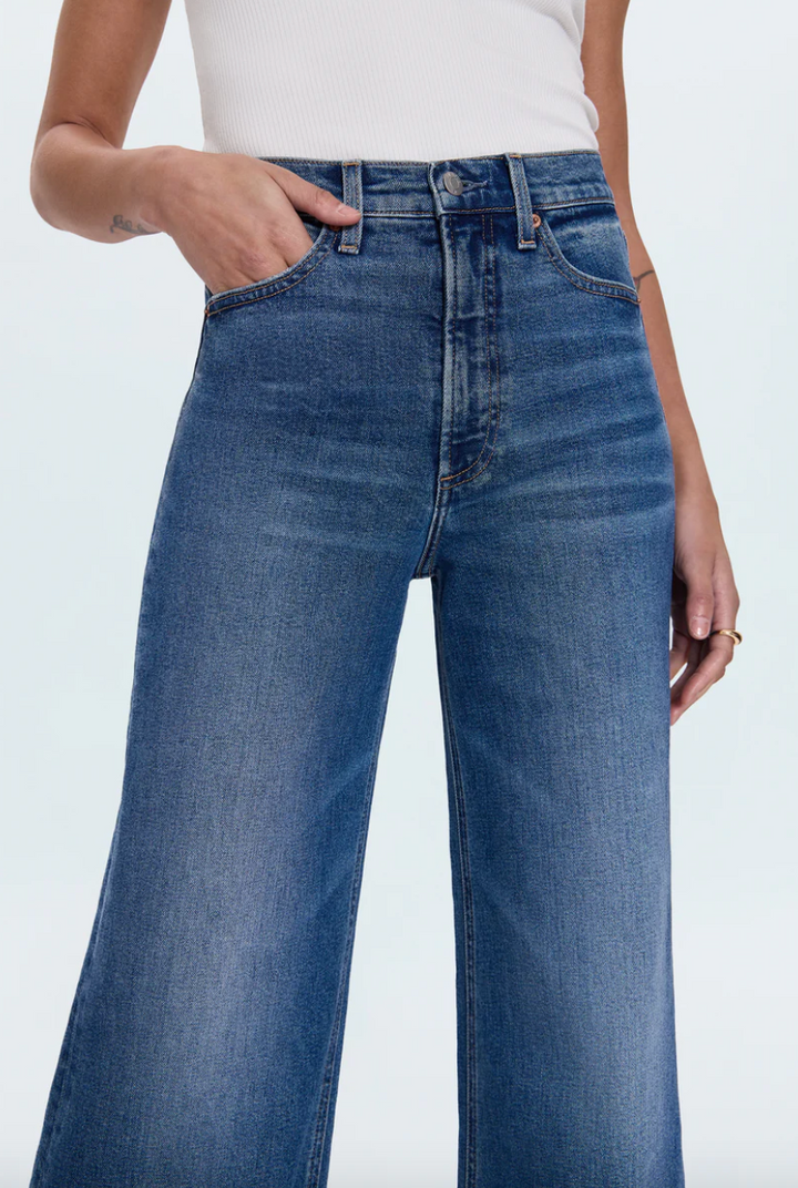 Lana High Waisted Wide Leg Jeans Soho
