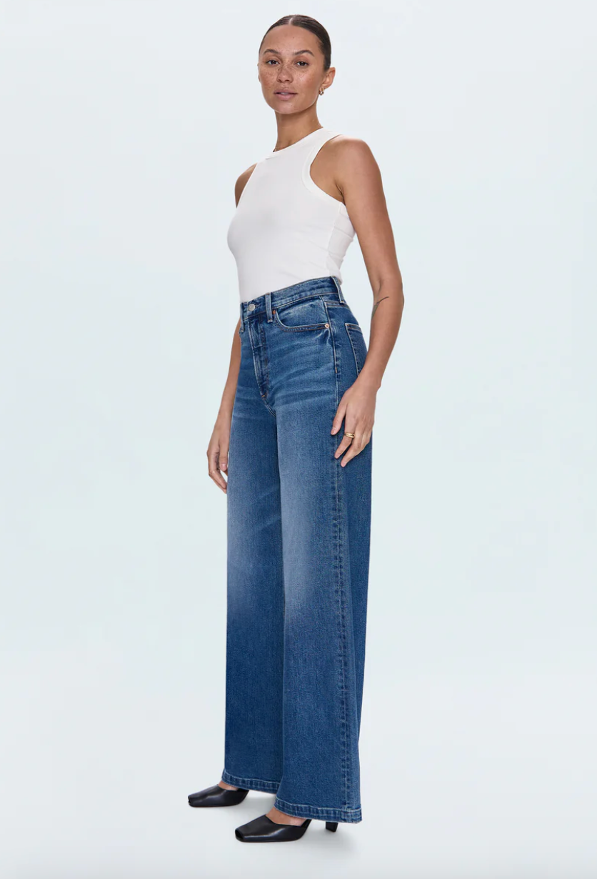 Lana High Waisted Wide Leg Jeans Soho