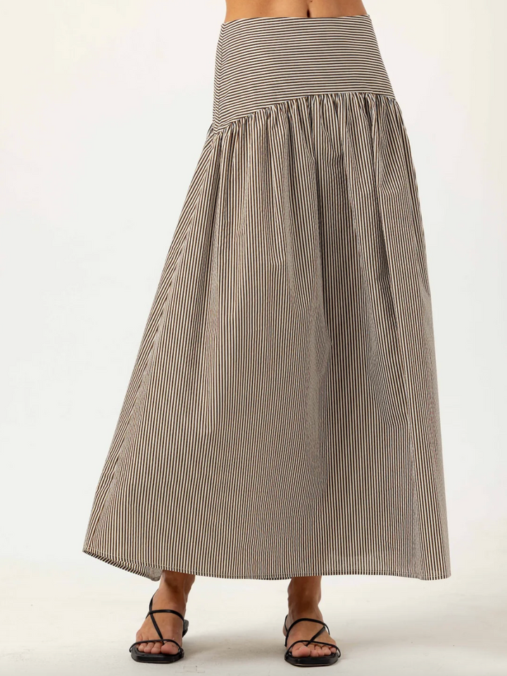Stripe Celeste Skirt