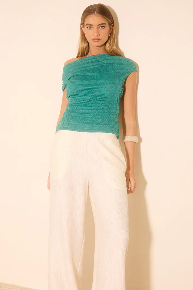 Nola Top Teal