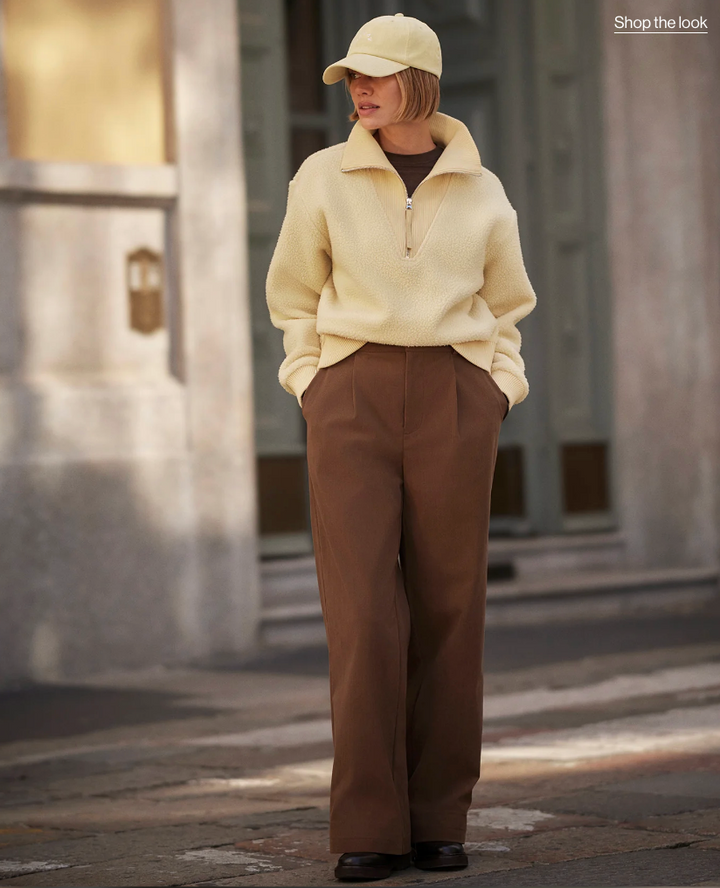 Jaylin Half Zip Fleece Reed Yellow