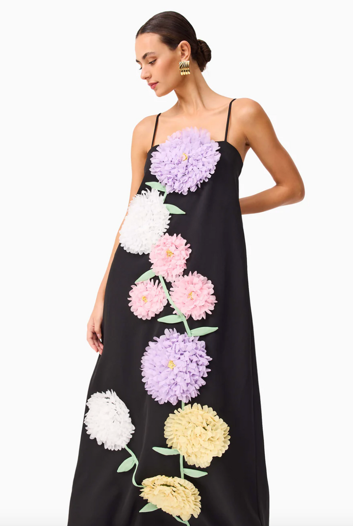 Buttercup Maxi Dress Black