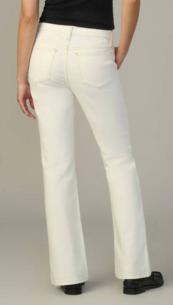 The Provocateur Petite Bootcut Trouser Milk