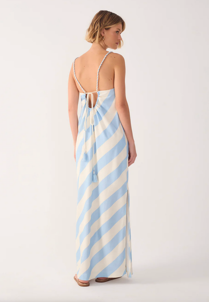 Caminho Do Mar Print Cut-Out Dress