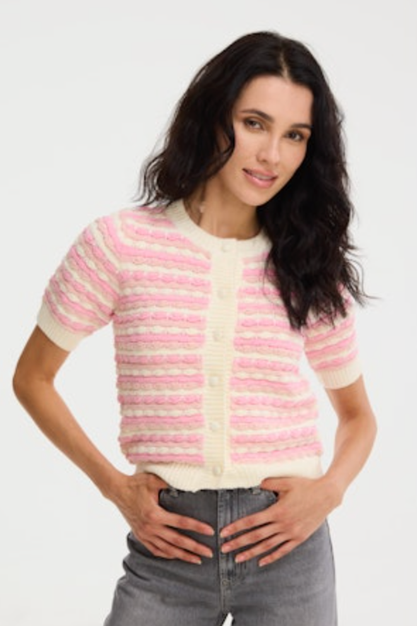 Short Sleeve Adelle Cardigan