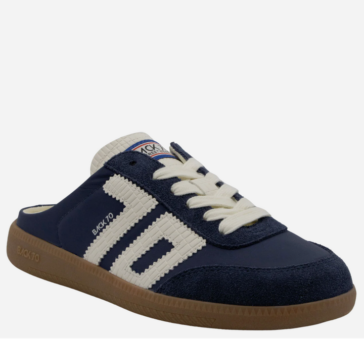 Easter Backless Sneakers Navy