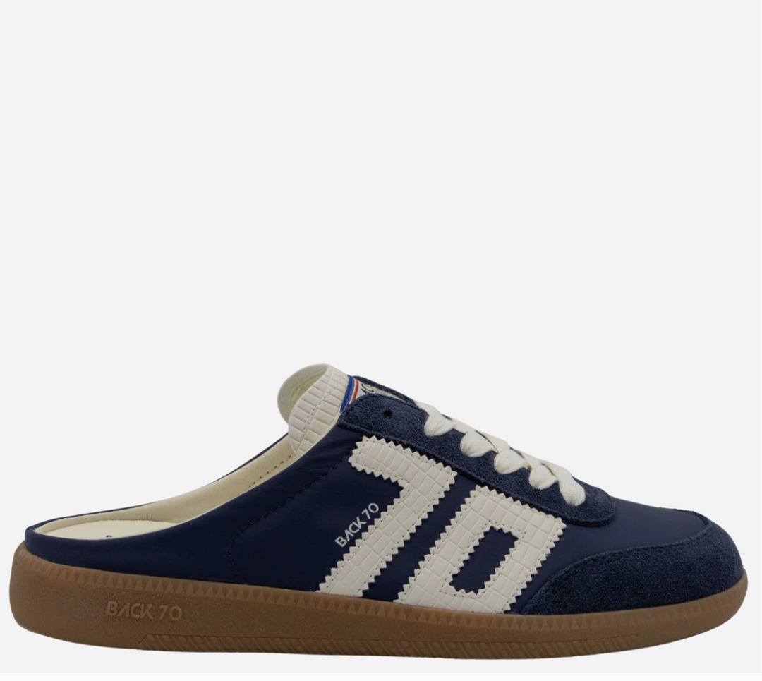 Easter Backless Sneakers Navy