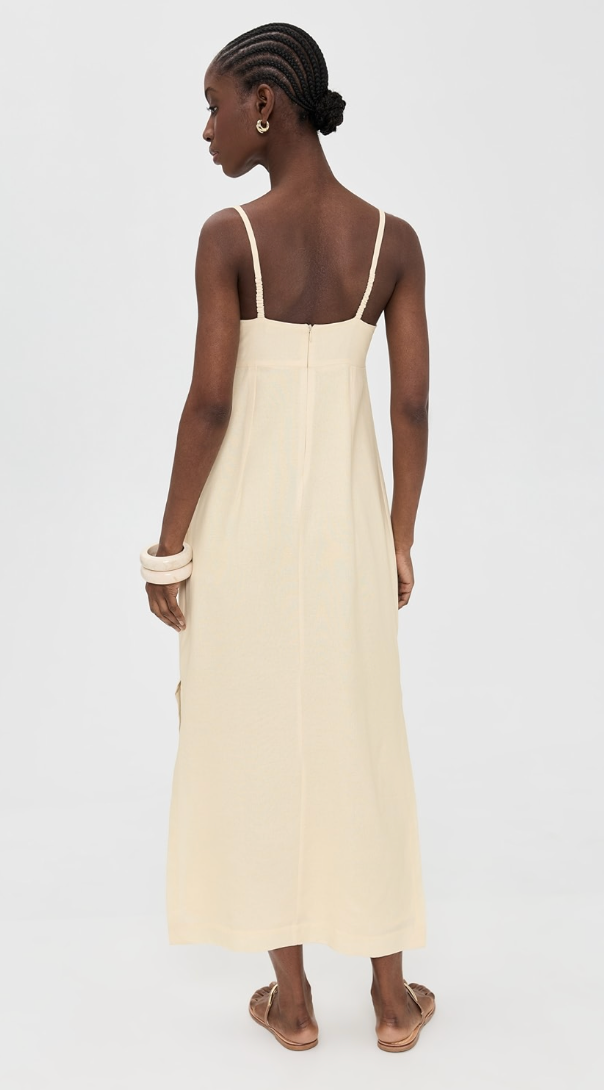 Tropical Print Maxi Dress