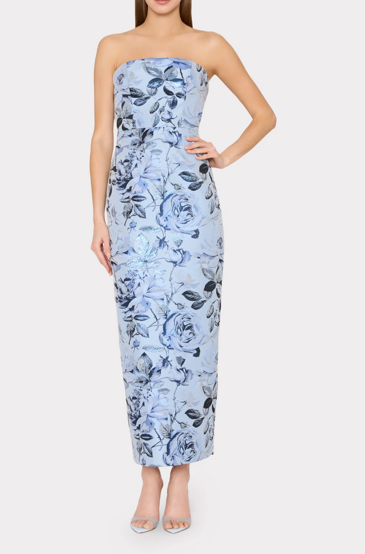 Ella Jacquard Maxi Dress