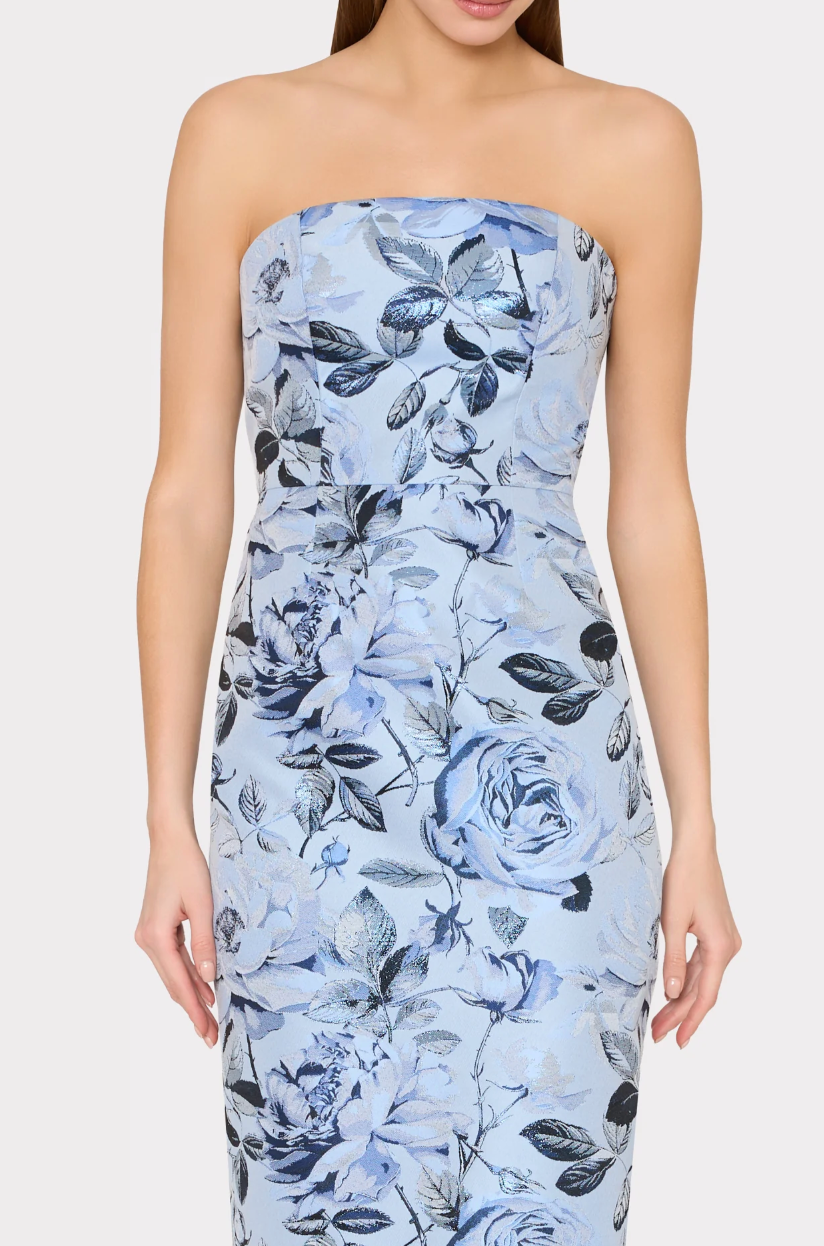 Ella Jacquard Maxi Dress