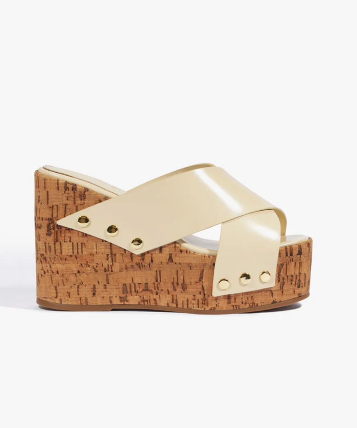 Serena Sandal Egg Shell