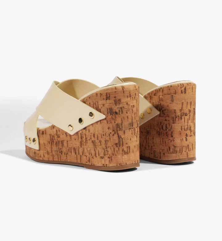 Serena Sandal Egg Shell