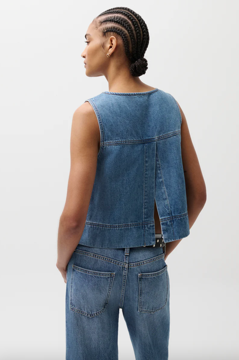 Rue Pop Over Swing Shirt Sail Away