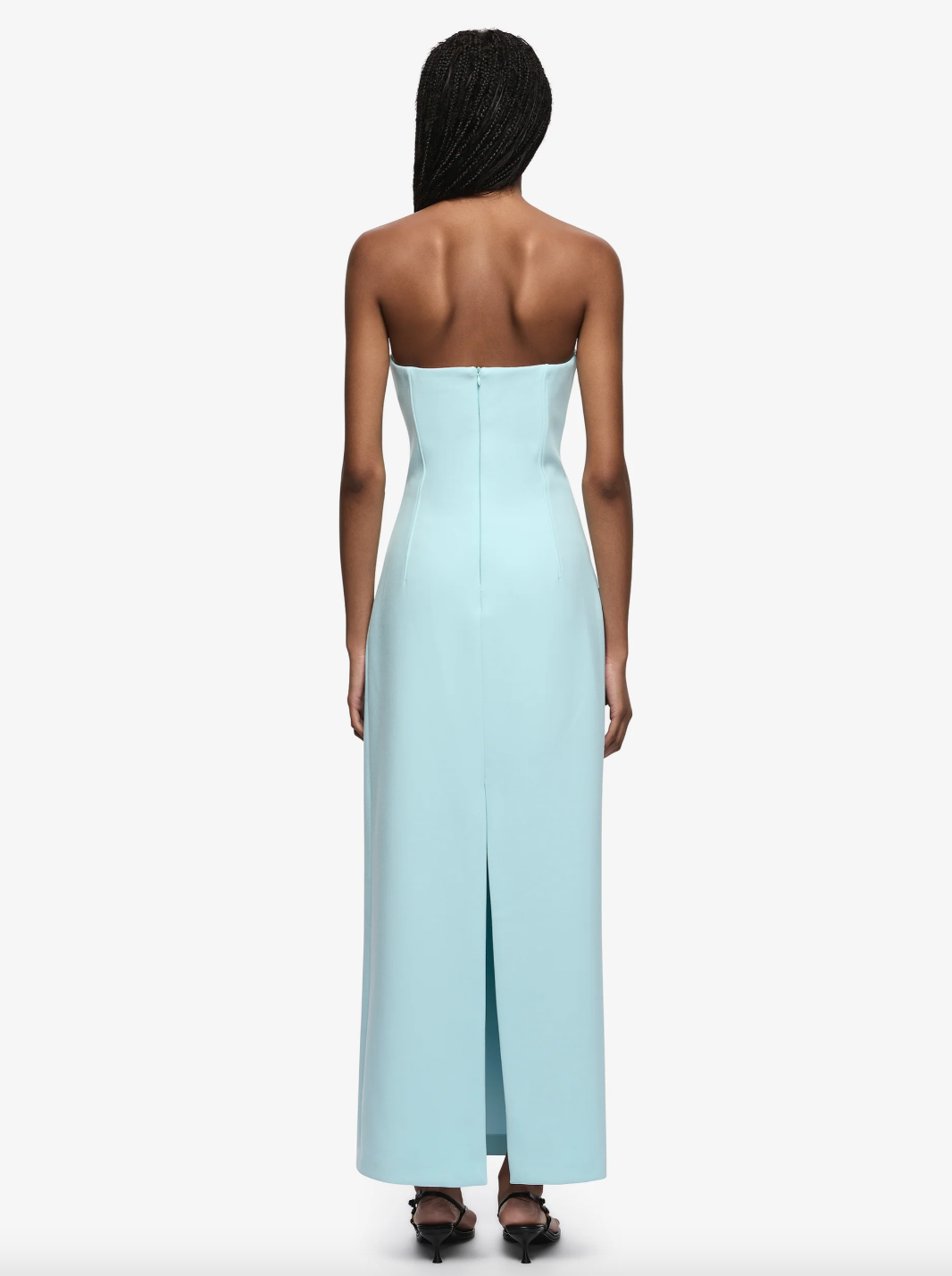 Romee Strapless Maxi Dress Glacier Blue