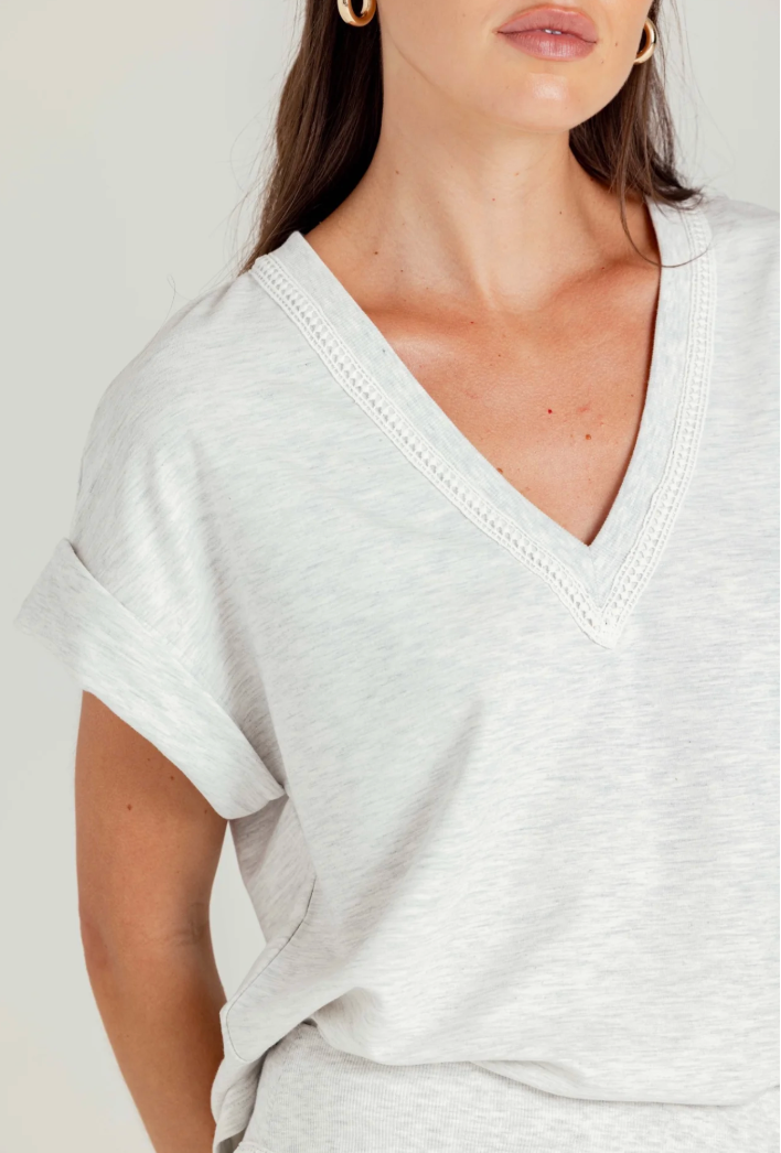 Blythe Pullover Light Heat Grey