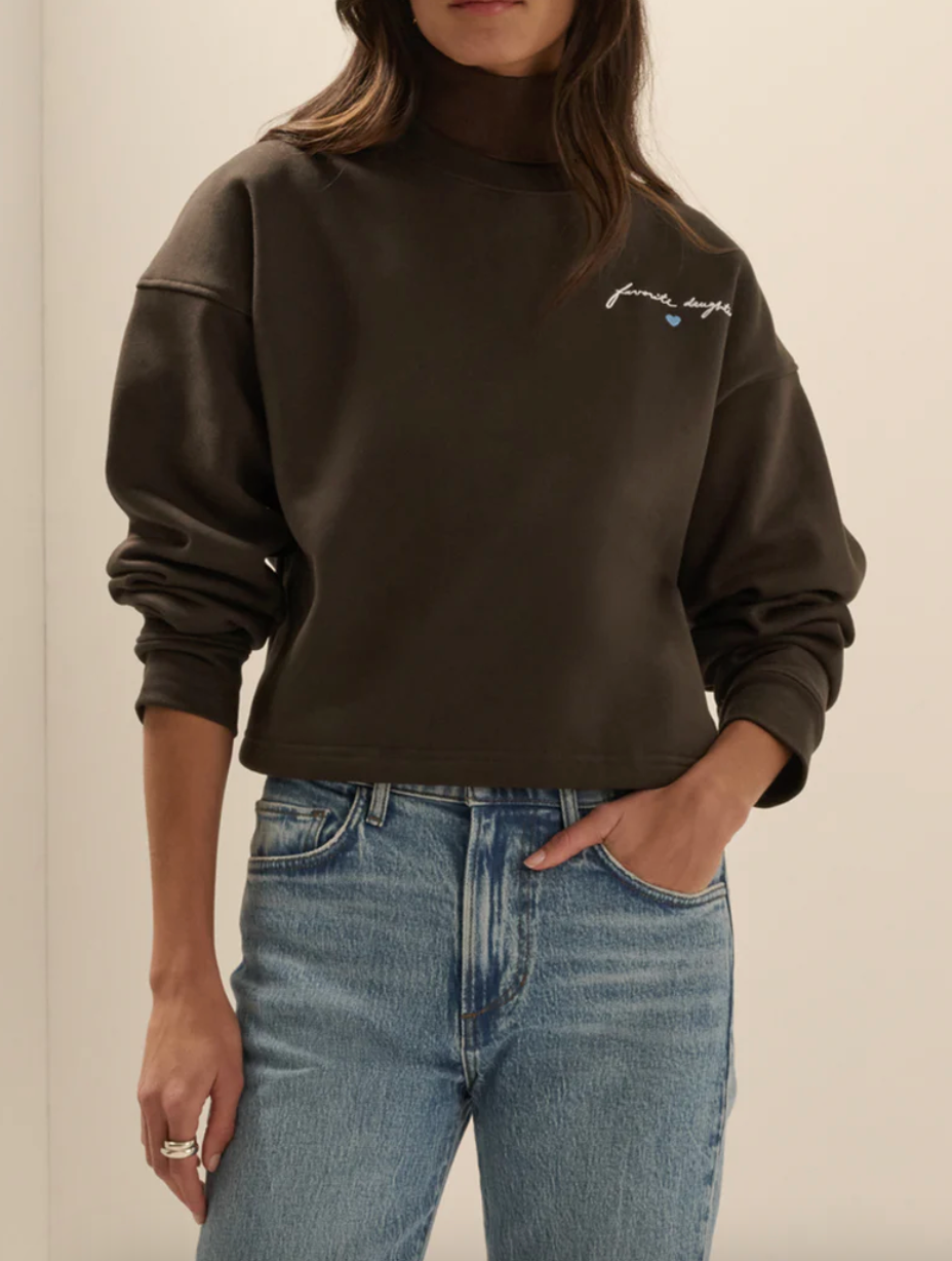 The Cropped Signature Sweatshirt