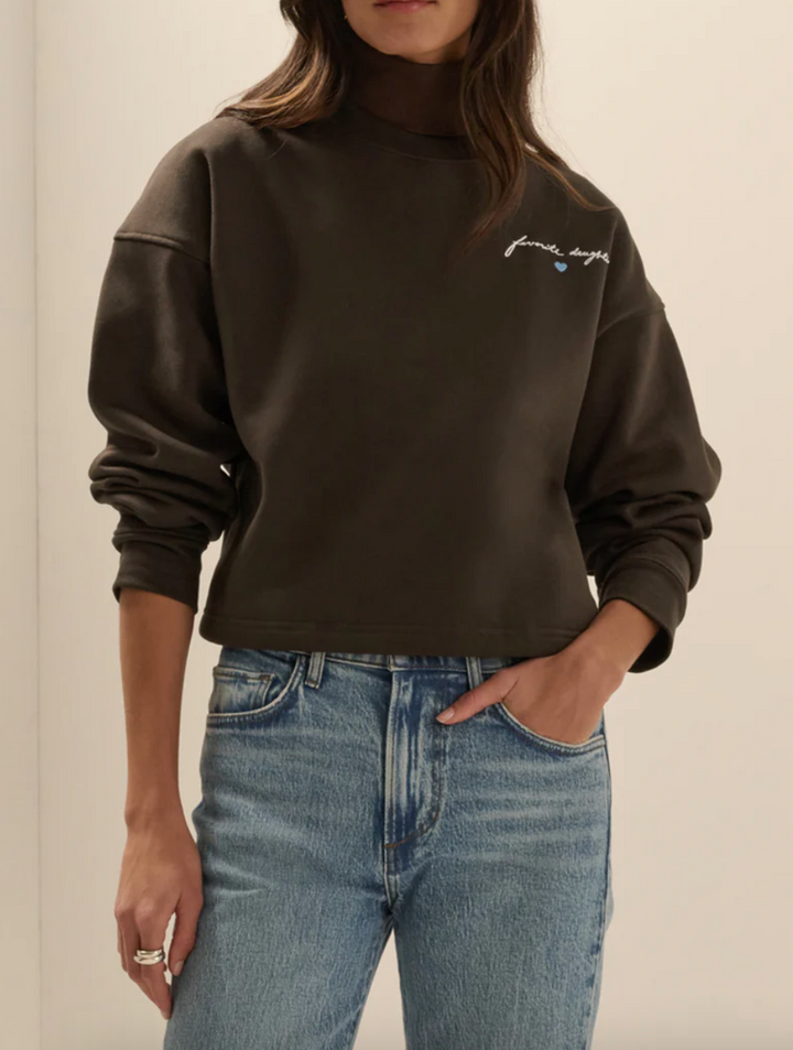 The Cropped Signature Sweatshirt