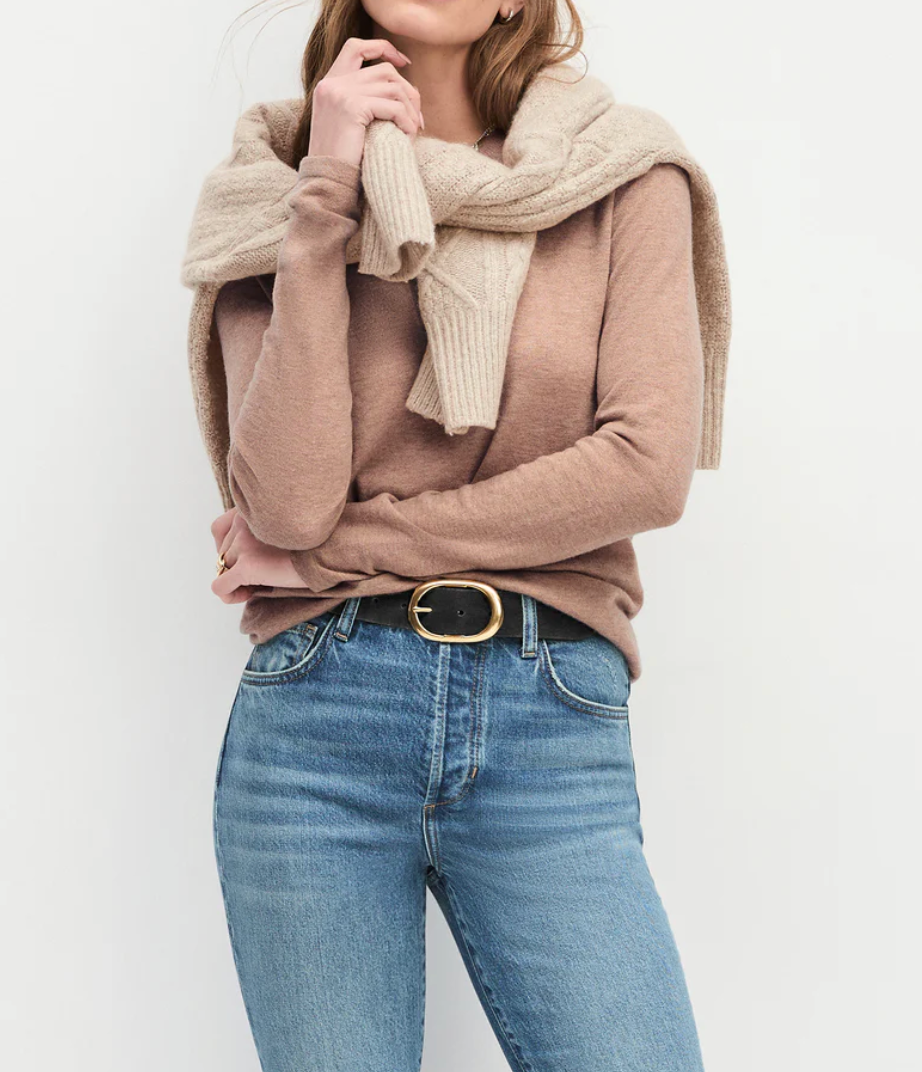 The Suede Jean Belt