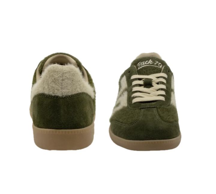 Mohair Sneakers Forest Beige