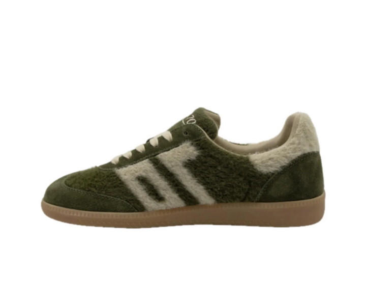 Mohair Sneakers Forest Beige