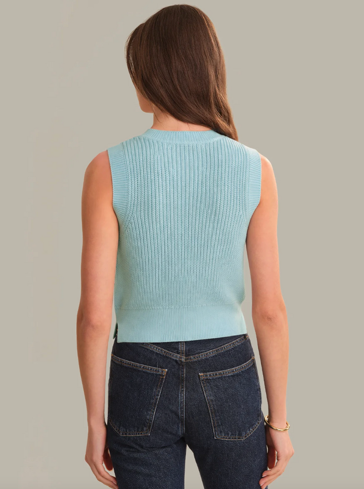 Demi High Crew Neck Tank
