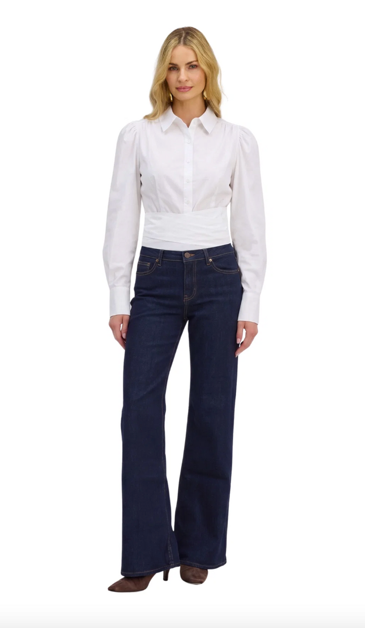 Courtney Top White