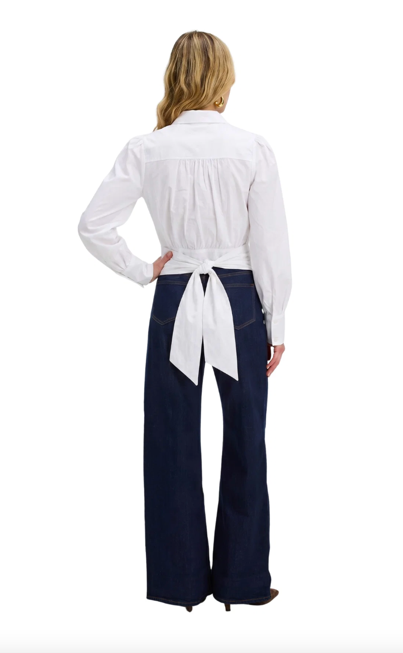 Courtney Top White
