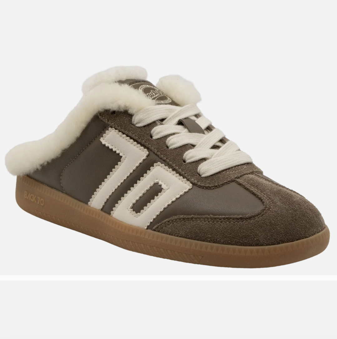 Easter FL Backless Sneakers Taupe Butter