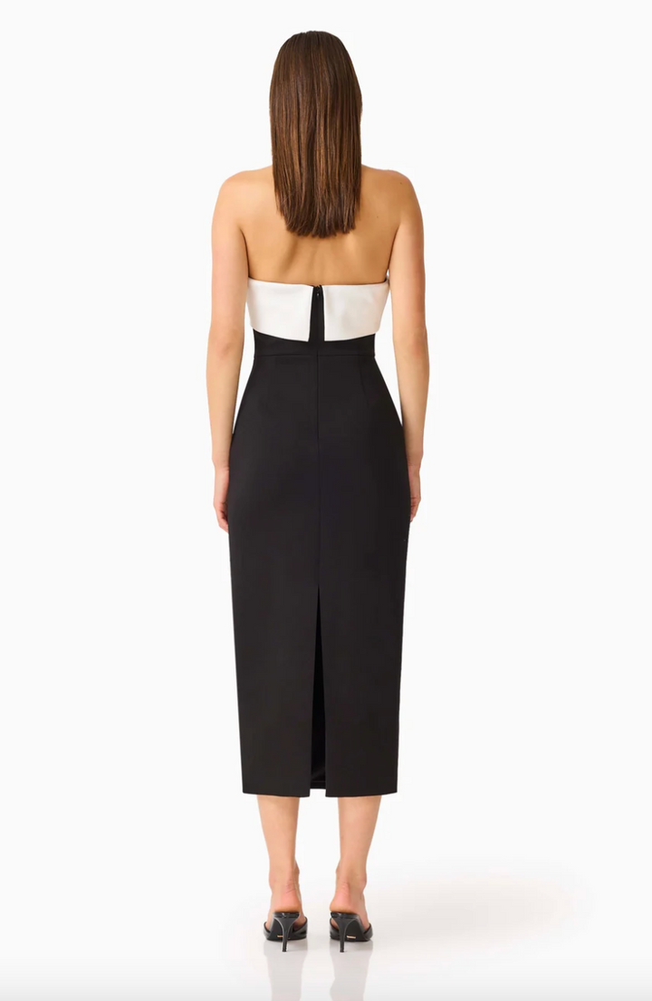 Elysia Satin Midi Dress
