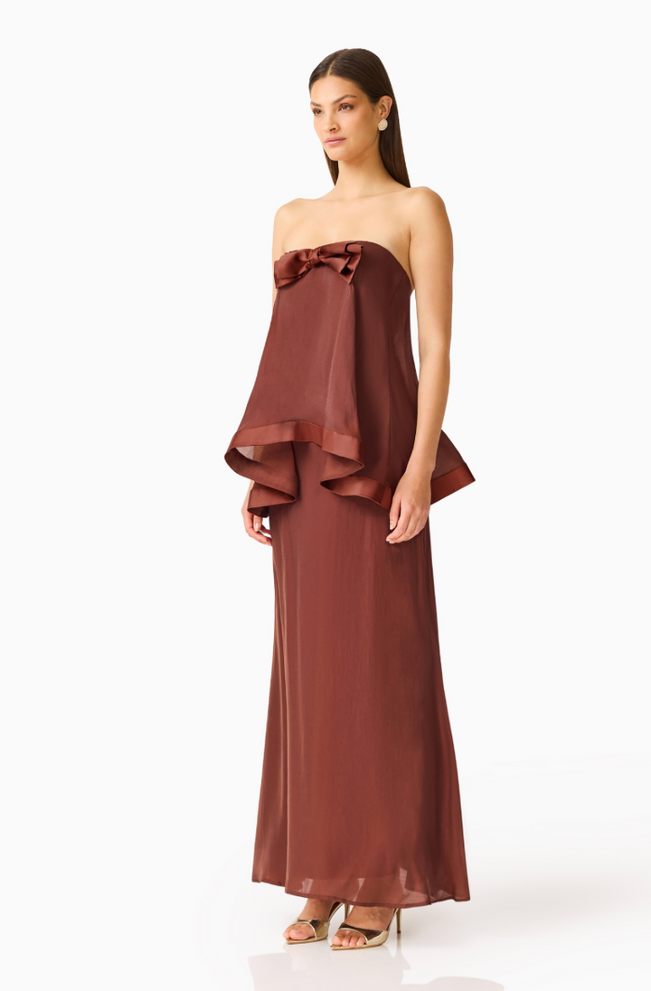 Rosera Satin Maxi Dress