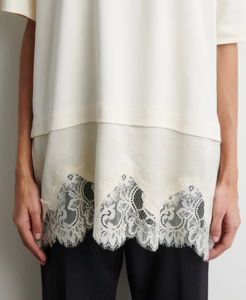 Vaccara Lace Tee