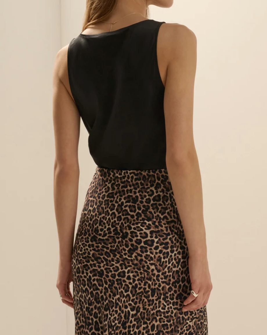 The Clean Cut Tank Black
