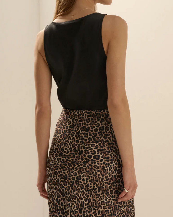 The Clean Cut Tank Black