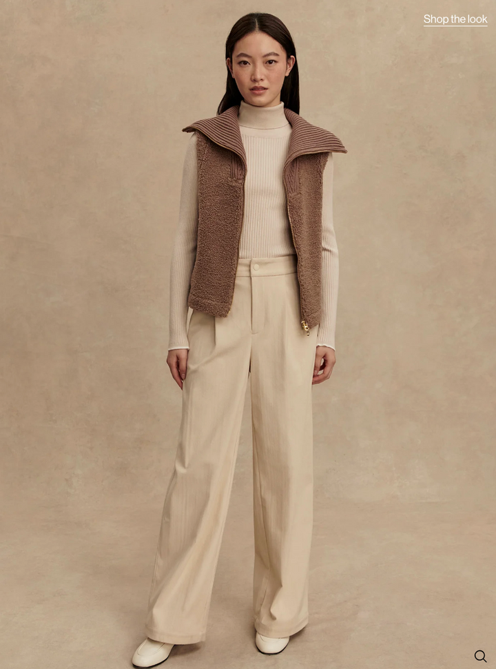 Aspen Gilet Ash Taupe