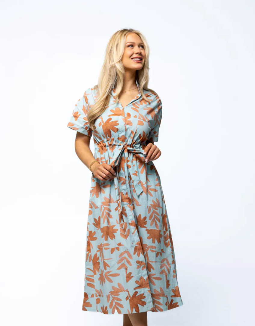 Bria Dress Foliage