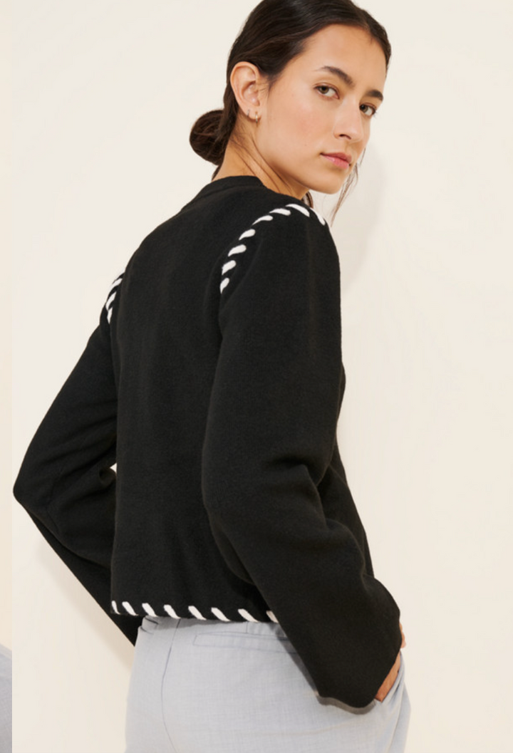 Dahlia Cardigan Black