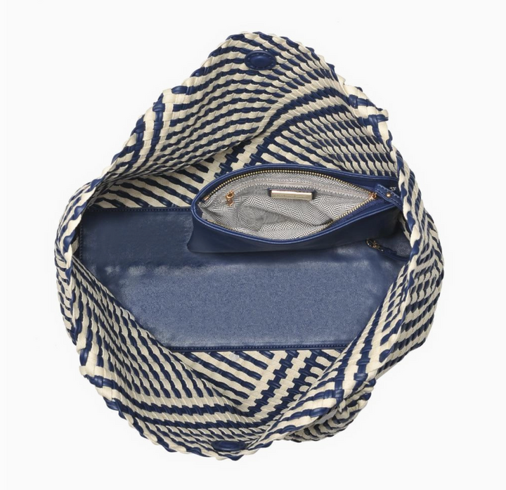 Solana Tote Navy/Ivory
