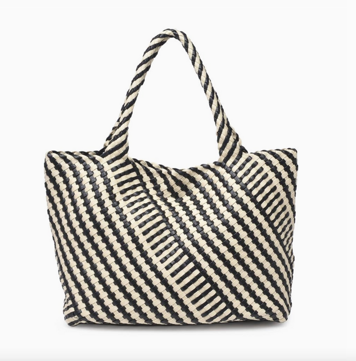 Solana Tote Black/Ivory