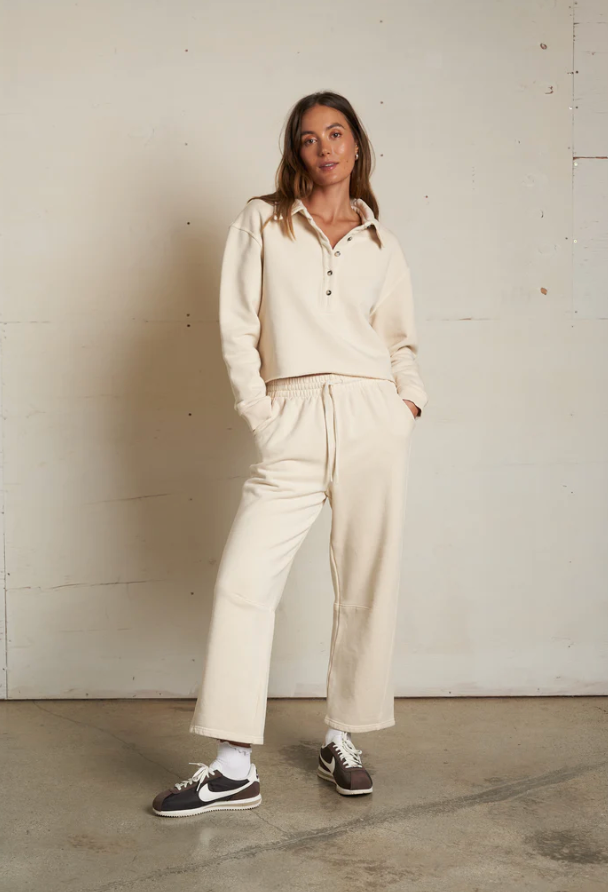 Vinny Heavier Fleece 3/4 Sweatshirt