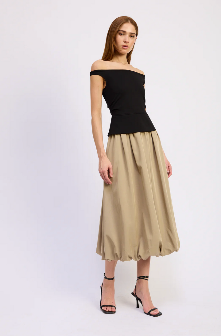 Autumn Mixed Media Dress