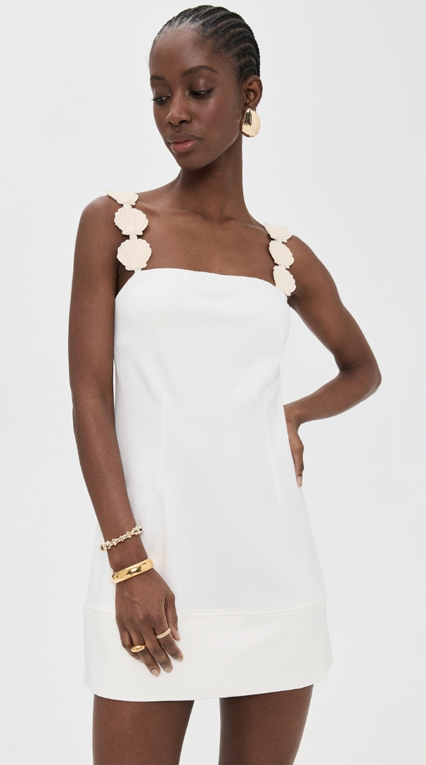 Shell Strap Mini Dress