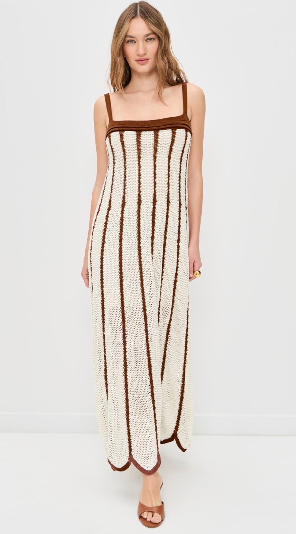 Cacao Knit Maxi Dress