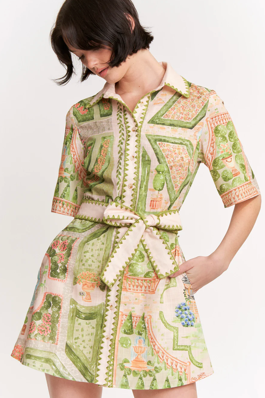 Sariyah Mini Shirt Dress