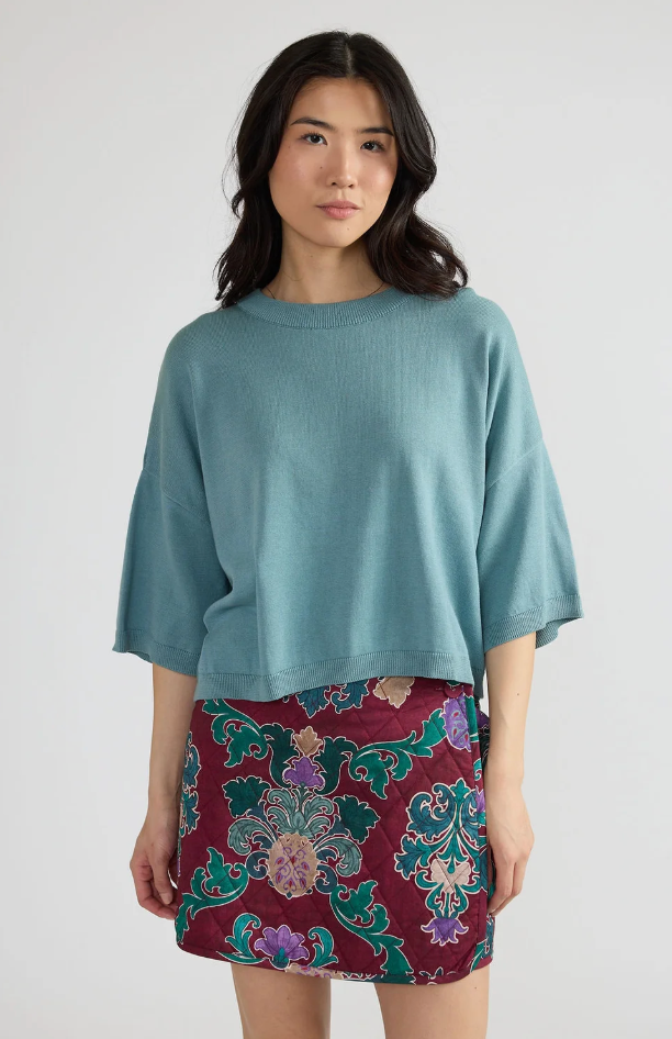 Matthew Sweater Antique Blue